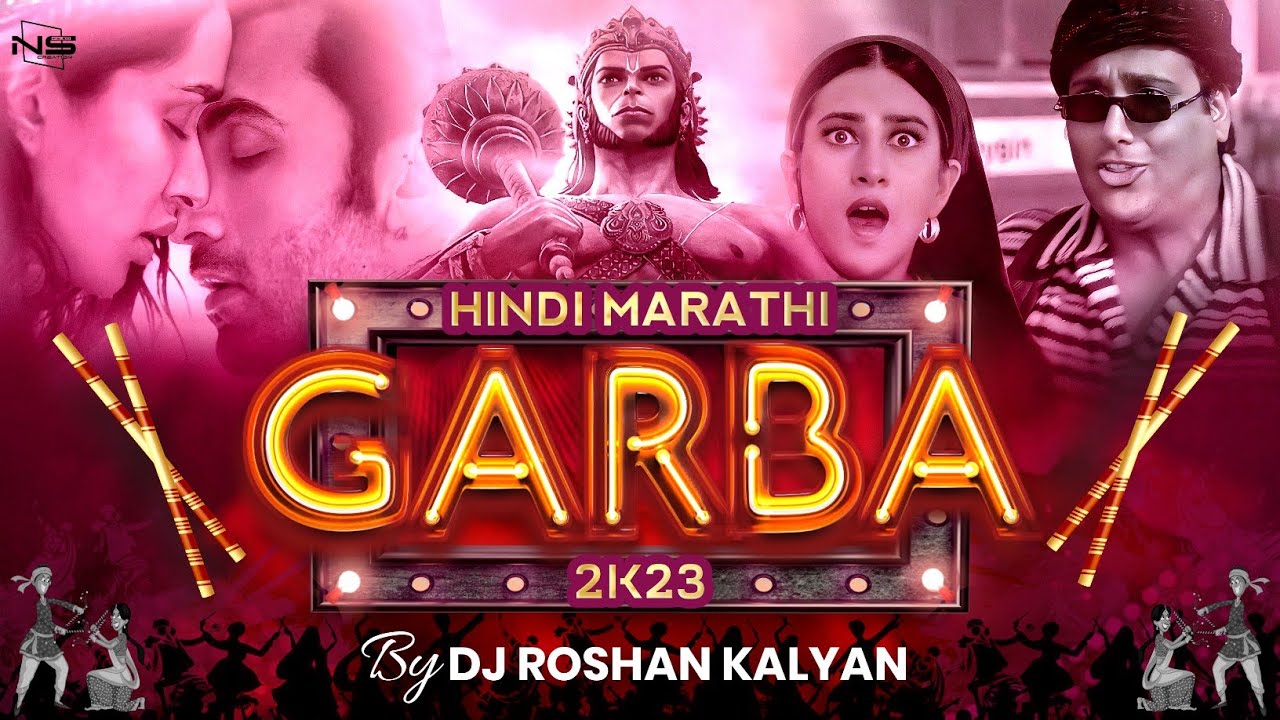 GARBA(HINDI MARATHI 2023)REMIX BY DJ ROSHAN KALYAN -SUBSCRIBE LIKE & COMMENT