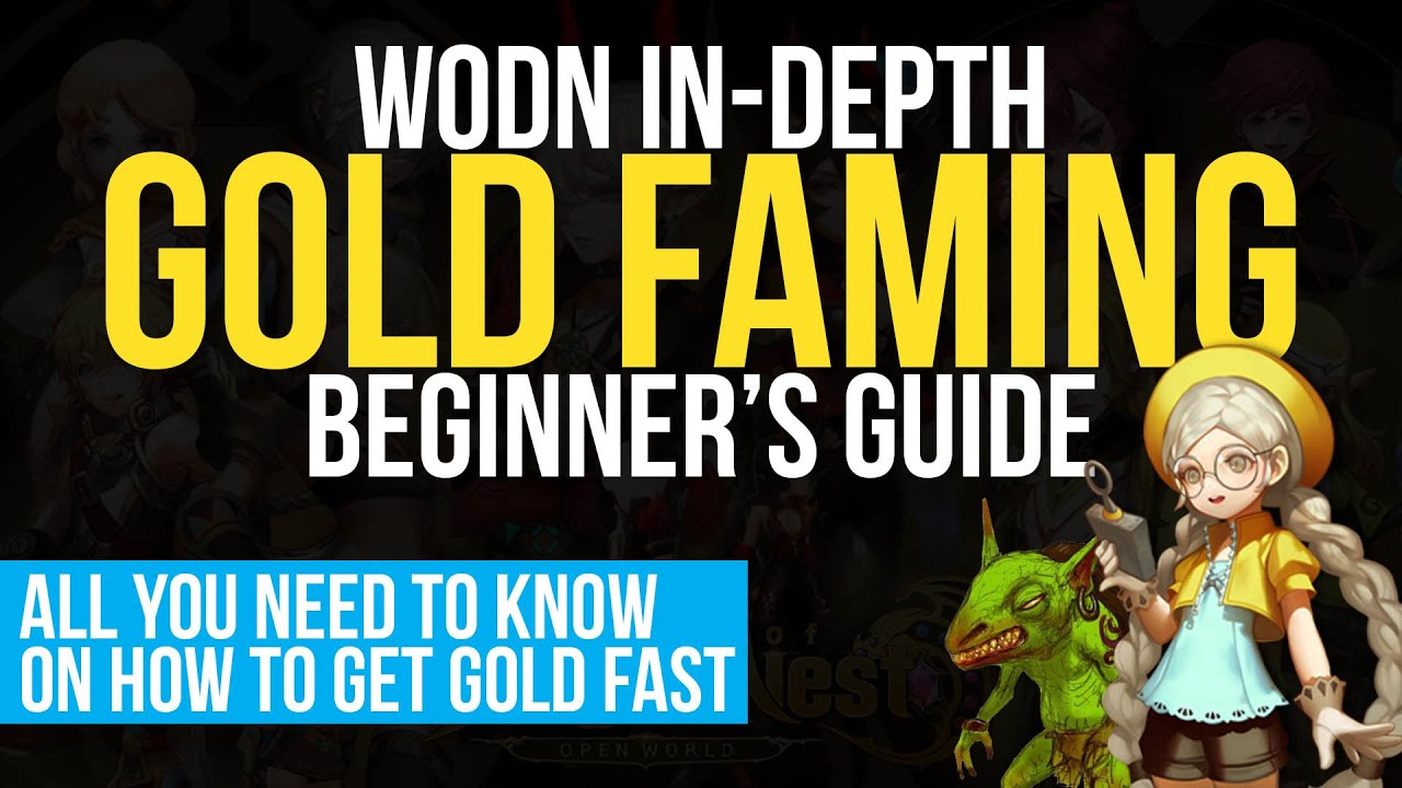 World of Dragon Nest - Gold Faming Guide (Beginner's Guide to Farming Gold Fast)