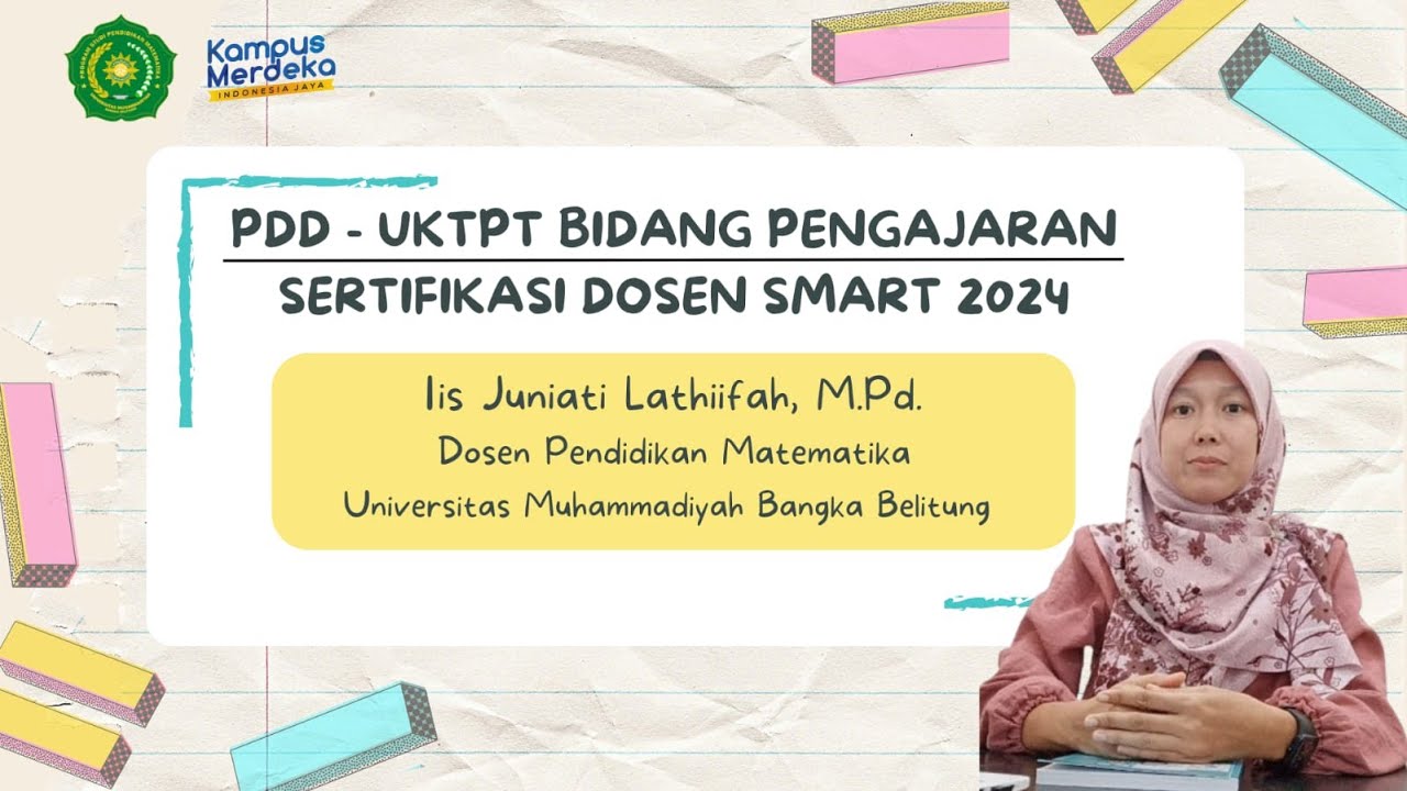 Iis R Smart PDD-UKTPT BIDANG PENGAJARAN | SERDOS SMART 2024 | IIS JUNIATI LATHIIFAH ...