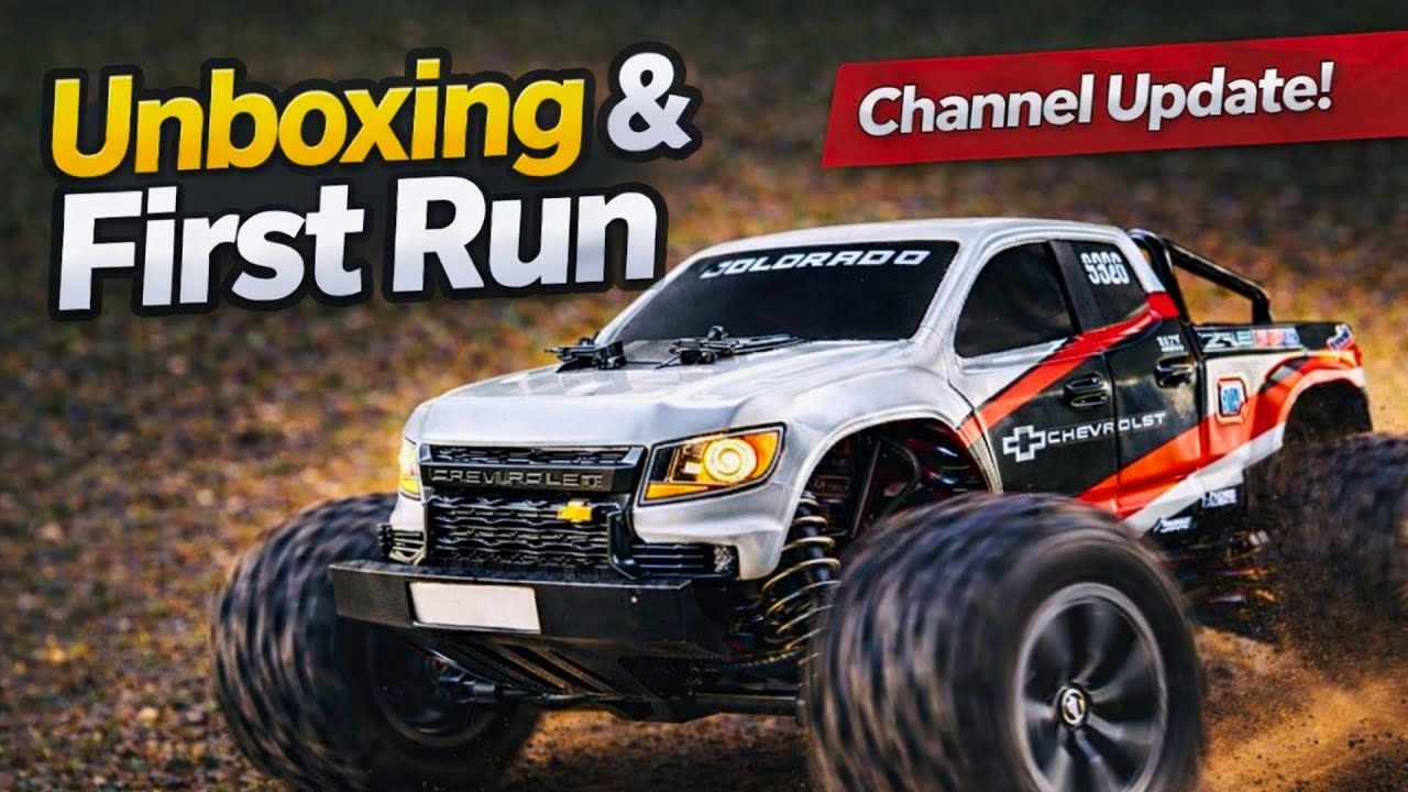 Best Budget 1/18 RC Car?! - EaszyRC Chevrolet Colorado - Channel Update!