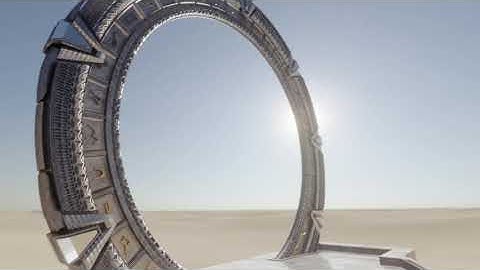 3D Stargate (Blender - Eevee)