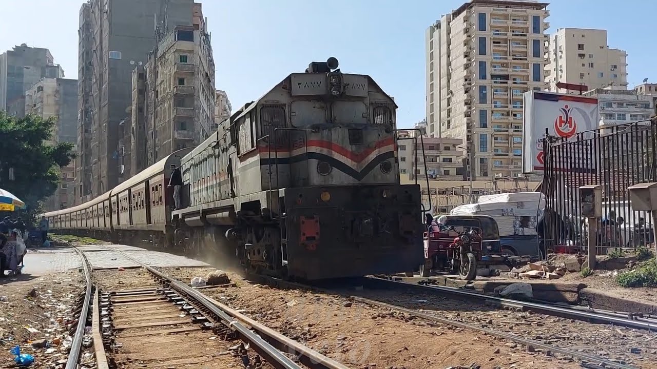 قطار ابو قير : محطة فيكتوريا (النقراشي) ٢٠٢٢ - Abu  2022 Qir train : Victoria Station