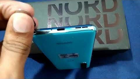 OnePlus Nord SIM Card Insert (Single or Dual)