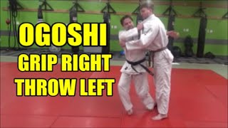 OGOSHI GRIP RIGHT THROW LEFT