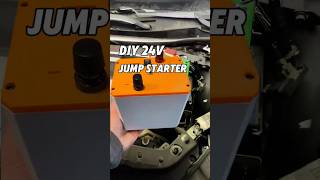 Diy 24V Jump Starter Battery Reliable Starts For Vehicles