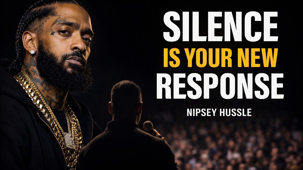 Silence Is Your New Response | Stop Explaining, Start Winning  Motivational Speech Nipsey Hussle 