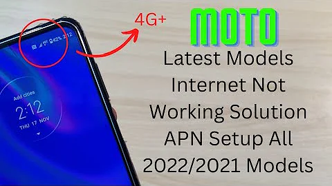 Moto One 5G Internet Settings Apn Setup | Moto Edge 4G+ Network Solution 100% Fix