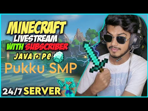 🔴MINECRAFT SURVIVAL GRINDING LIVE STREAM INDIA |24/7 Online INDIAN  Server🔴JAVA+PE |HINDI GAMEPLAY