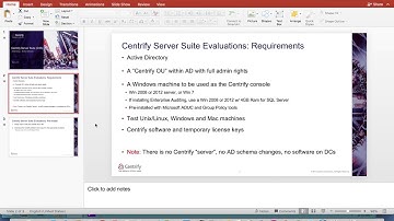 Centrify Server Suite - PreInstall Demo, Before Software