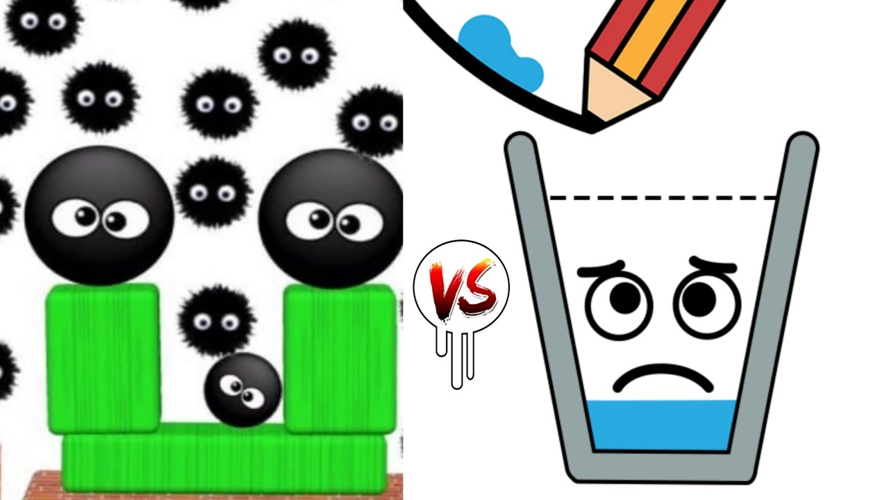 Happy Glass Puzzle VS Hide Ball Brain Teaser Logic Puzzle Merge (Level Up, Math Games)