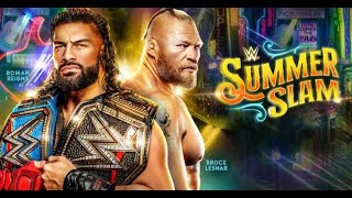 WWE 2K22 Brock Lesnar Vs Roman Reigns Summerslam 2022 | Last Man Standing - PC GAMEPLAY