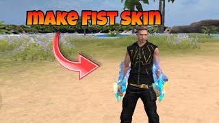 Make Fist skin in free fire craftland | guide gamer