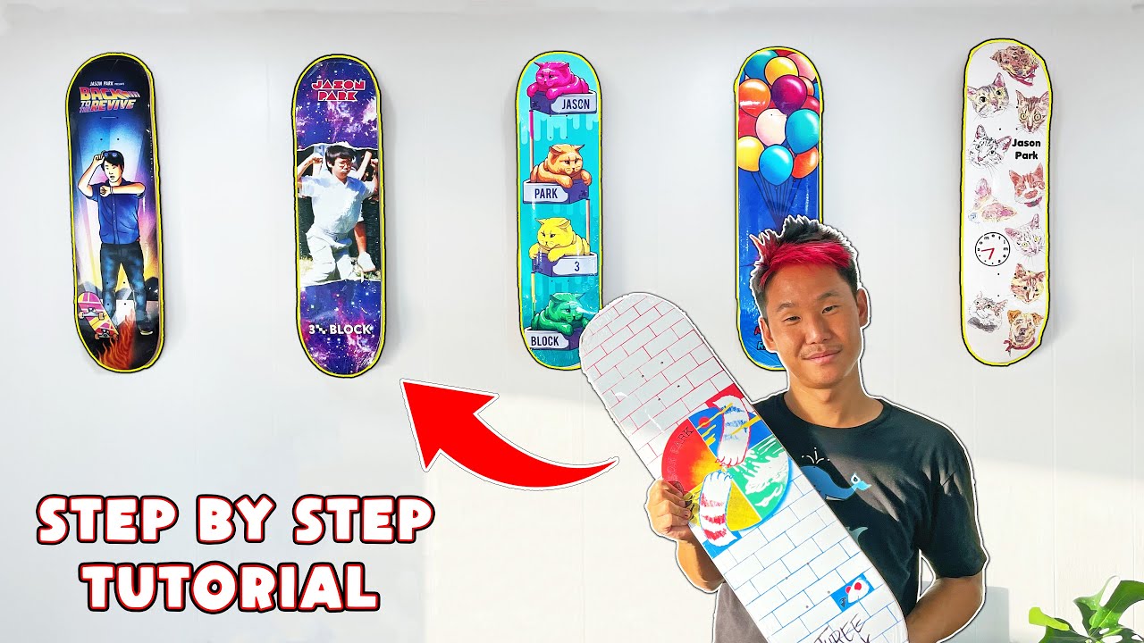How To Wall Mount Your Skateboard YouTube How To Wall Mount Your Skateboard YouTube