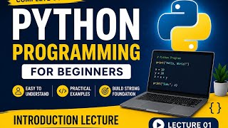 Python Programming Full Course | Introduction & Course Overview