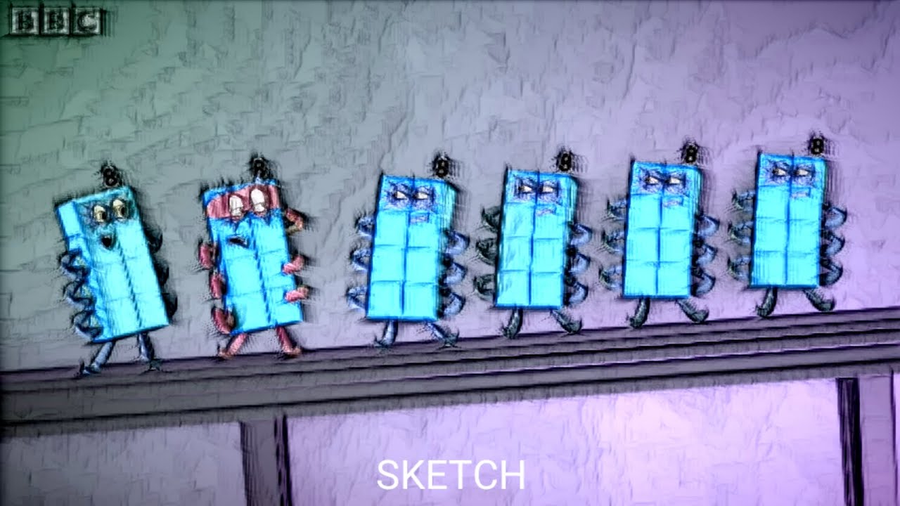 Octonaughty surrounded by other Octoblocks//fun clips effects