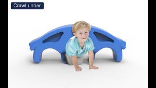 360 View | Up & Down All Around Teeter Totter - Sapphire Blue | Simplay3