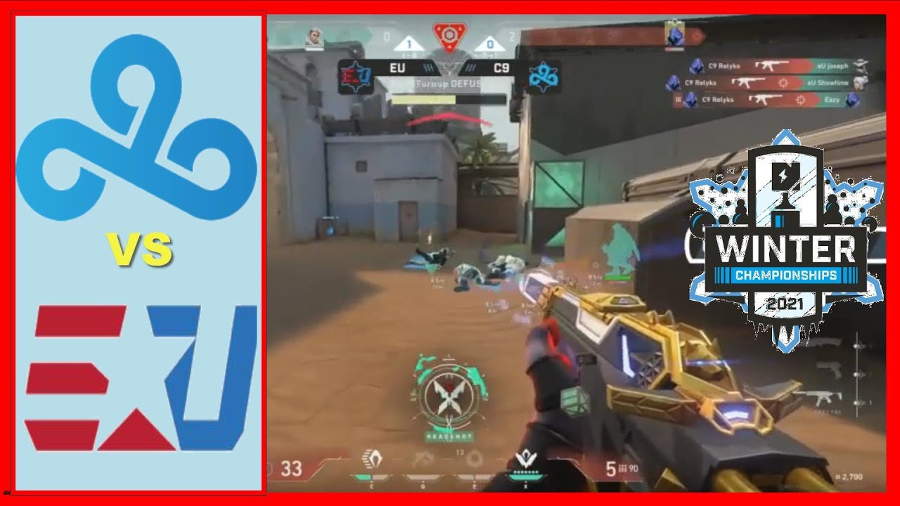 C9 vs eUnited- All Highlights - Valorant NSG - Winter Championship