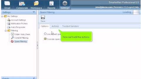 How to setup Spam Filtering in SmarterMail.avi