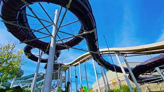 Dont Panic In The Darkness Black Hole Water Slide At Aquafan Riccione
