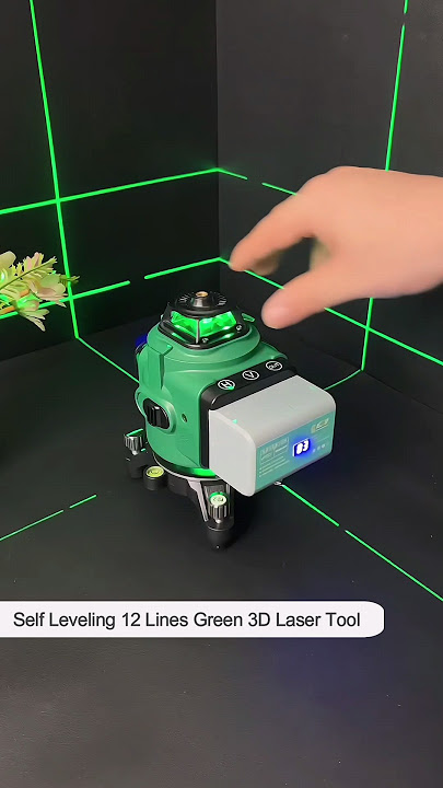 Self Leveling 3d Laser Level 12 Lines 360° | Cross Line Laser Level #shorts