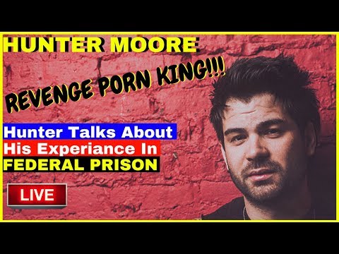 Hunter Moore revenge porn king after prison interview. LIVE