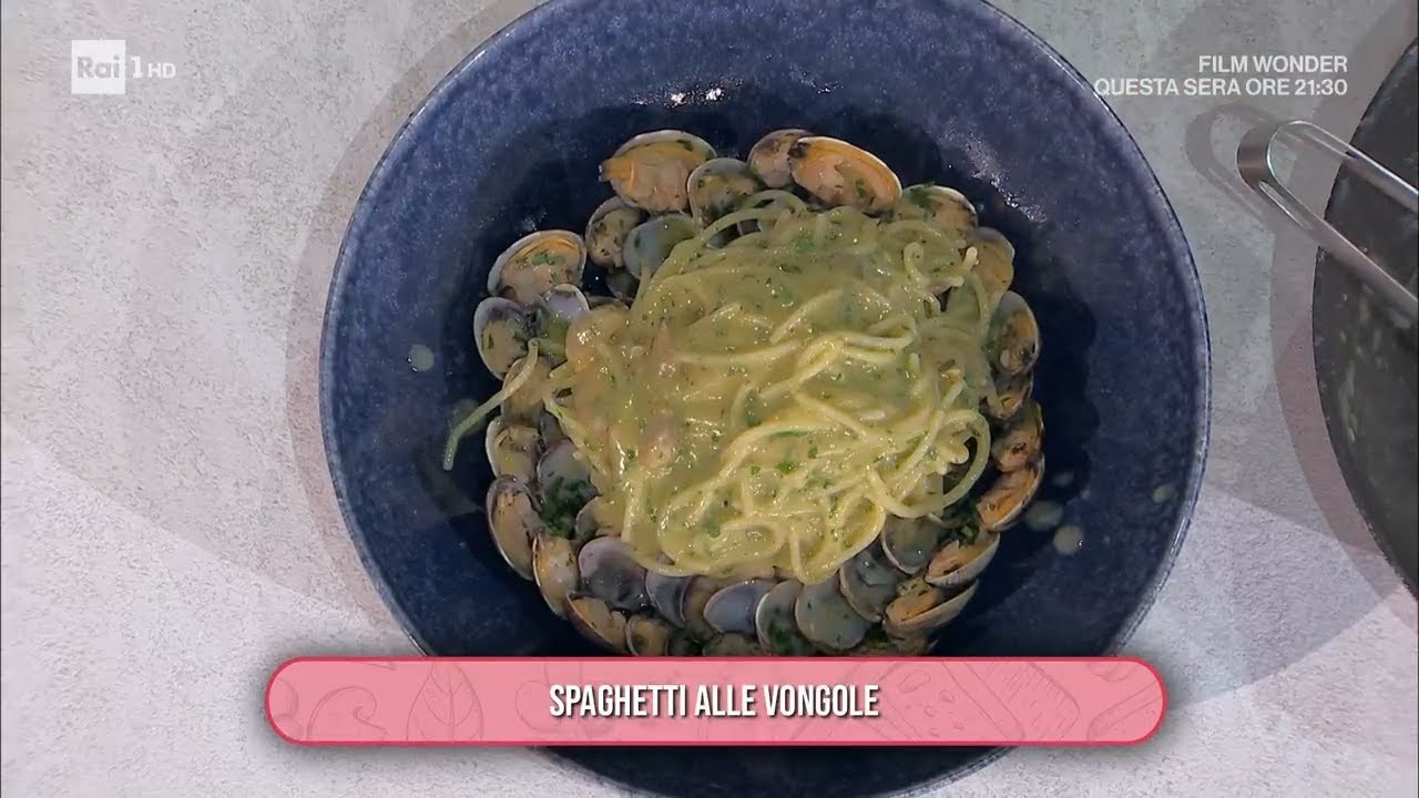 Spaghetti alle vongole - È sempre mezzogiorno 23/04/2025