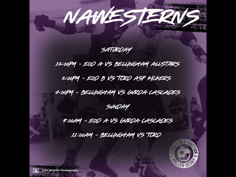 EOD Roller Derby NAWESTERNS 2025
