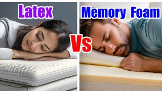 Latex Vs Memory Foam Mattress (Which One Is Better?) Back Pain, Cheap and Best Mattress in India