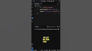 Count Vowels in a String using Python 🔠 #shorts #python #pythonprogramming  #kodyshorts