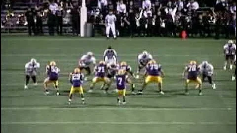 Justin Feaster QB Hardin Simmions University (HSU) 08