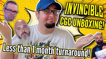 MY INVINCIBLE CGC SUBMISSION IS BACK! (How did I do?)