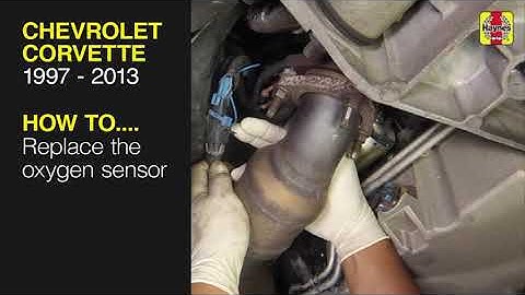 Chevrolet Corvette (1997 - 2013) - Replace the oxygen sensor