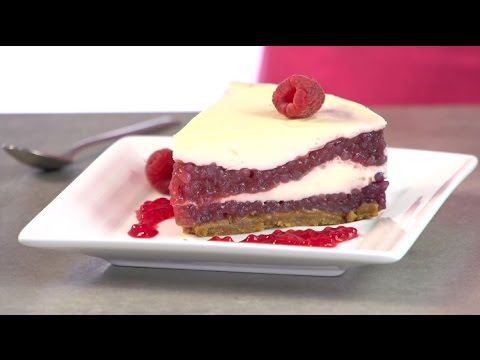 recette-cheese-cake-et-son-coulis-perlé-de-framboises---tipiak