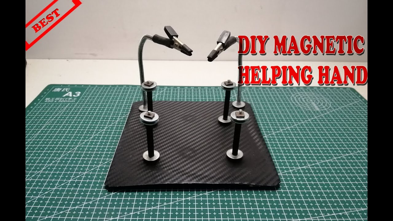 DIY HELPING HAND FOR SOLDERING YouTube