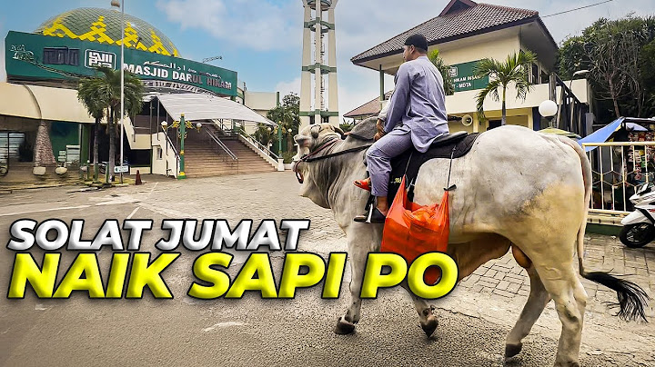 PERTAMA KALI..! GW SOLAT JUMAT DAN JUMAT BERKAH NAIK SAPI PO..!