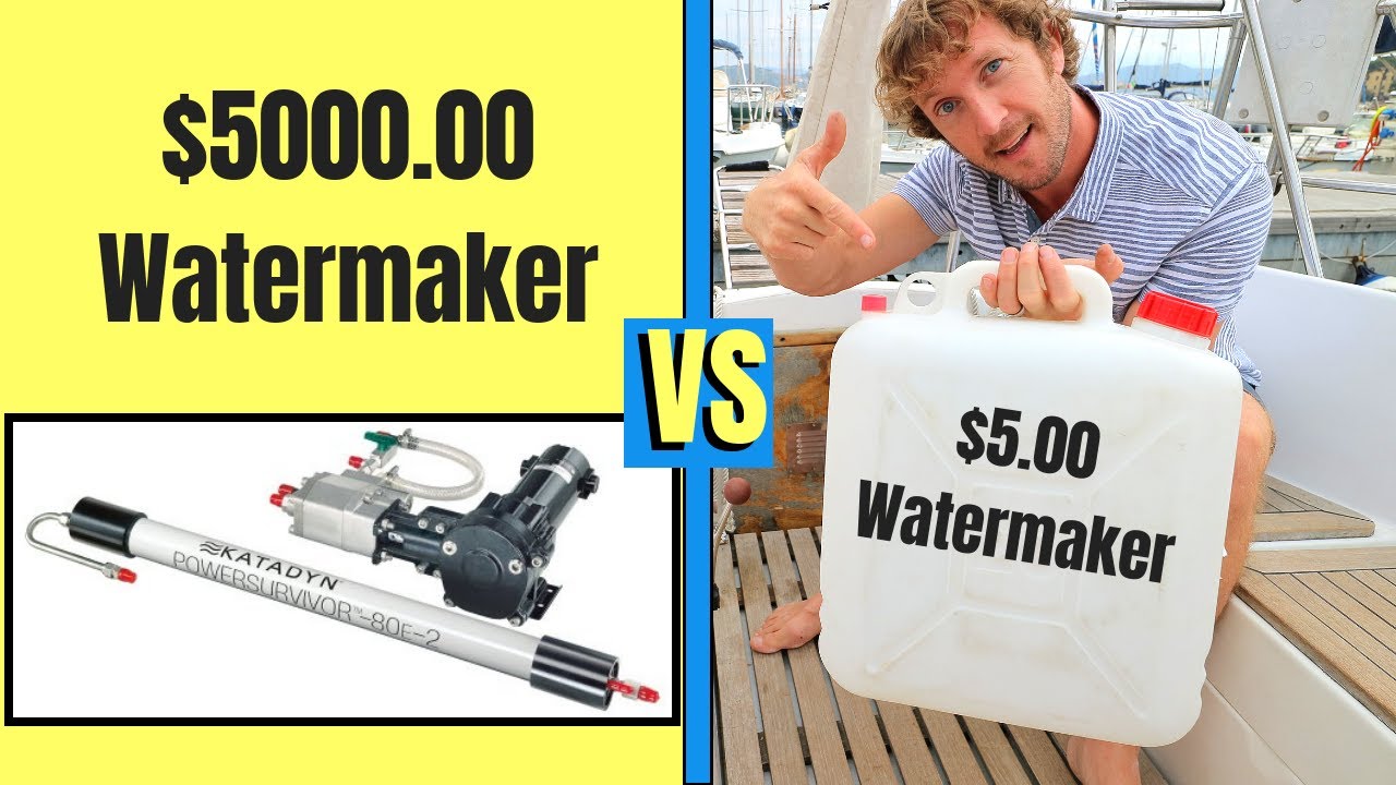 Why you don’t NEED a Watermaker to live on the hook! | ⛵ Sailing Britaly ⛵