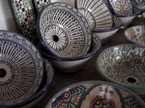 Moroccan Tile Bathroom Sinks Ideas Architectural Morocco