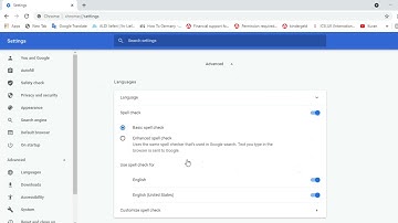 Change Google Chrome Language