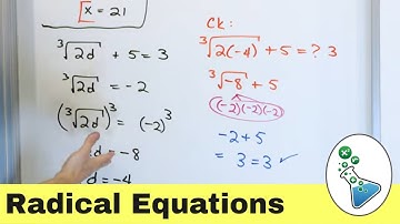 Master Solving Radical Equations (Square Roots  & Cube Roots)