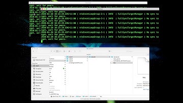 3.0 CREATING A PRIVATE NETWORK b) 3 nodes part IV Starting the remaining nodes
