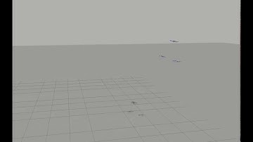 Leader and follower multi UAV