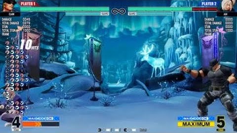 KOF XV Clark 2k 2lp frame trap