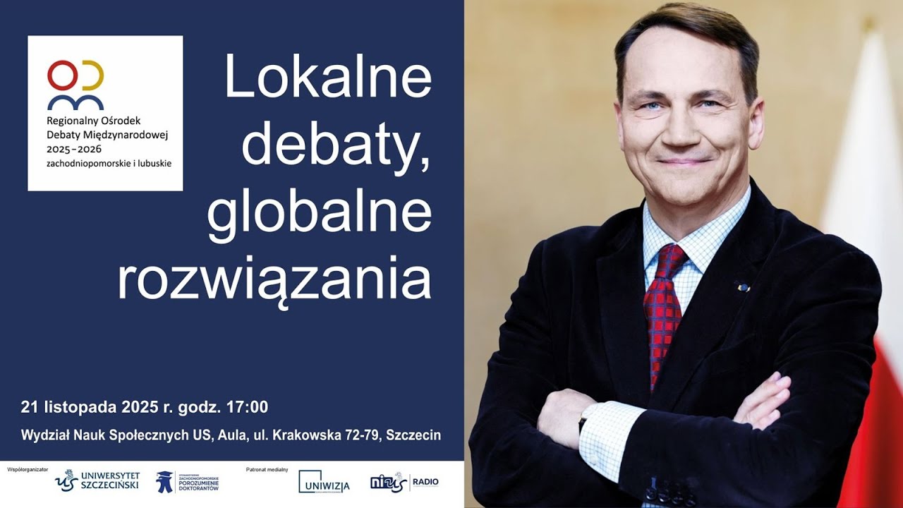 Spotkanie z Wicepremierem, Ministrem Radosławem Sikorskim 