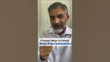 5 Proven Ways to Finally Beat Procrastination #shorts