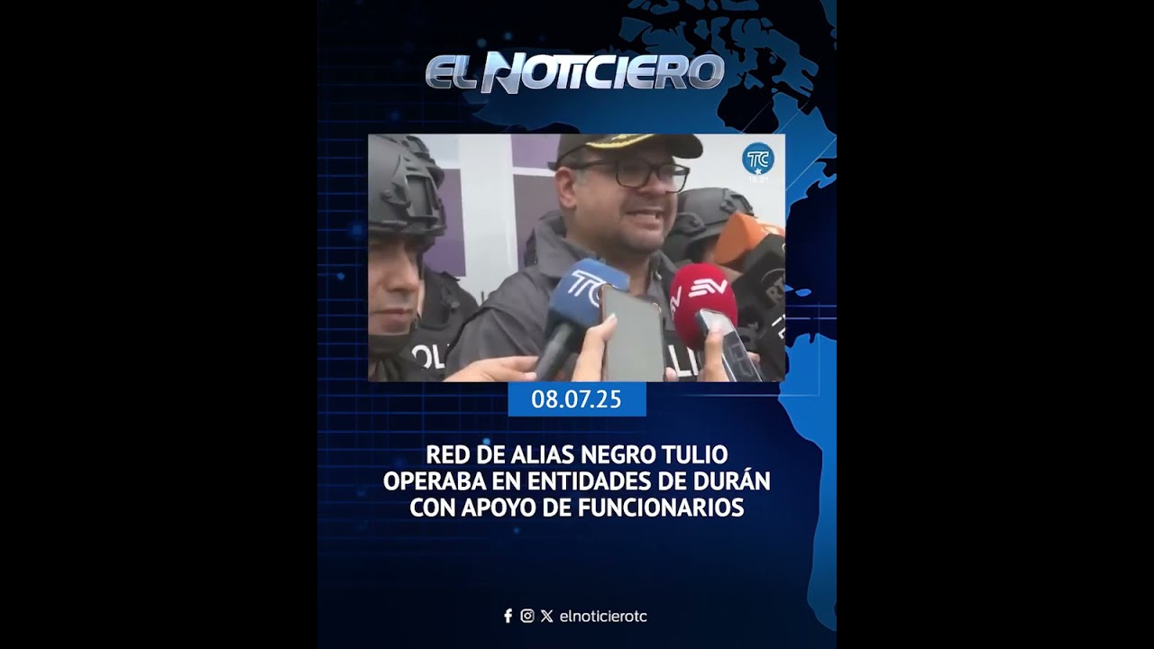 Según Fiscalía, la red criminal de alias Negro Tulio, cabecilla de los Chone Killers.