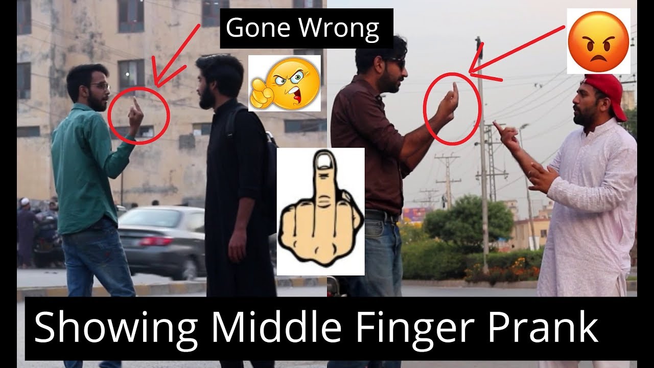 Showing Middle Finger Prank Gone Wrong In Pakistan |Shugalpindi