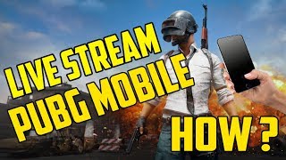 In this video i will show you guys how to live stream pubg mobile
gameplay on your facebook group , page twitch etc . omlet arcade :
http...