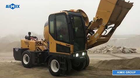 AIMIX 3.5C Self Loading Mixer Test Run