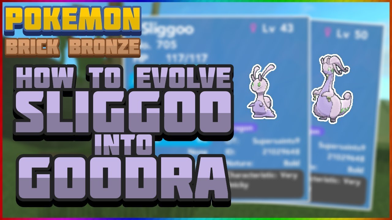 How To Evolve Sliggoo Into Goodra Pokemon Brick Bronze 168 By Supersaints9 - aredia city is here pokemon brick bronze 35 roblox