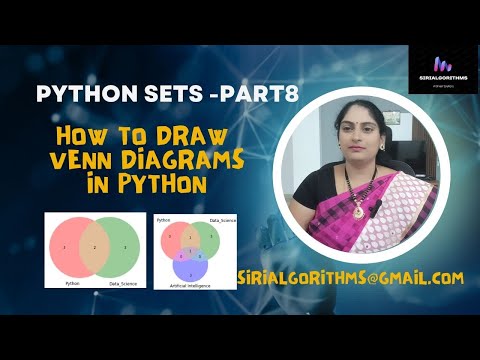 31. How to draw Venn diagrams with python -Sets